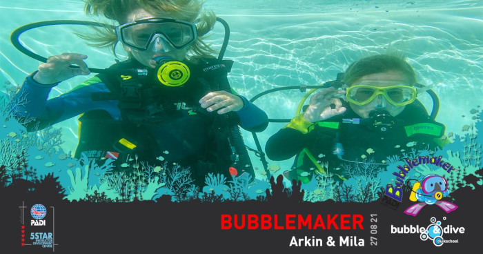 Bubblemakers Arkin en Mila