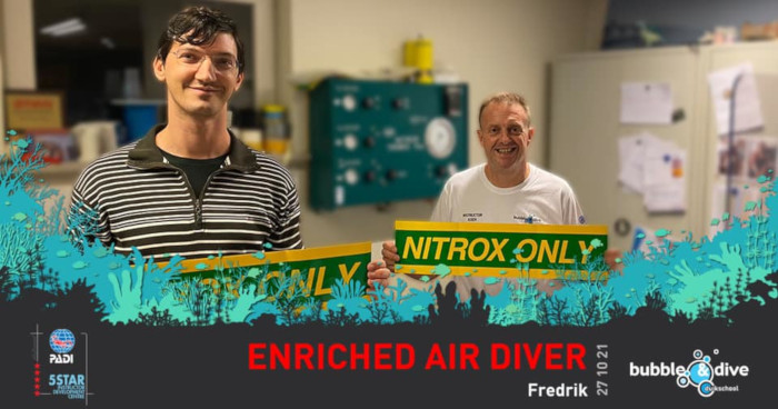 Enriched Air Diver Frederik