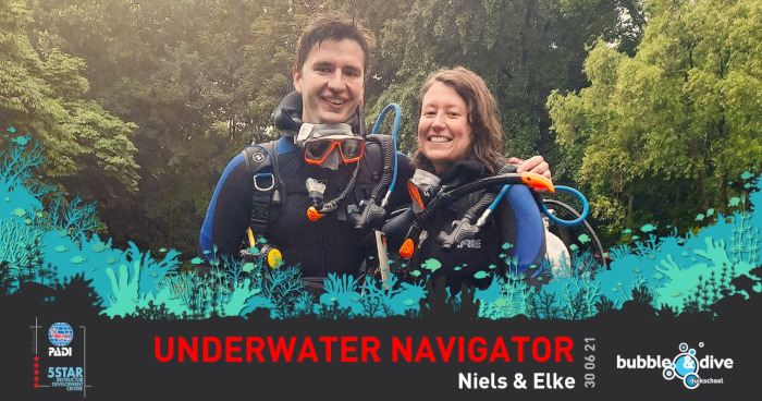 Underwater Navigators Niels en Elke